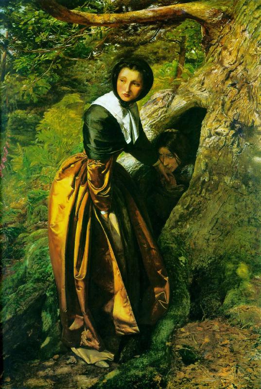 Sir John Everett Millais The Proscribed Royalist France oil painting art